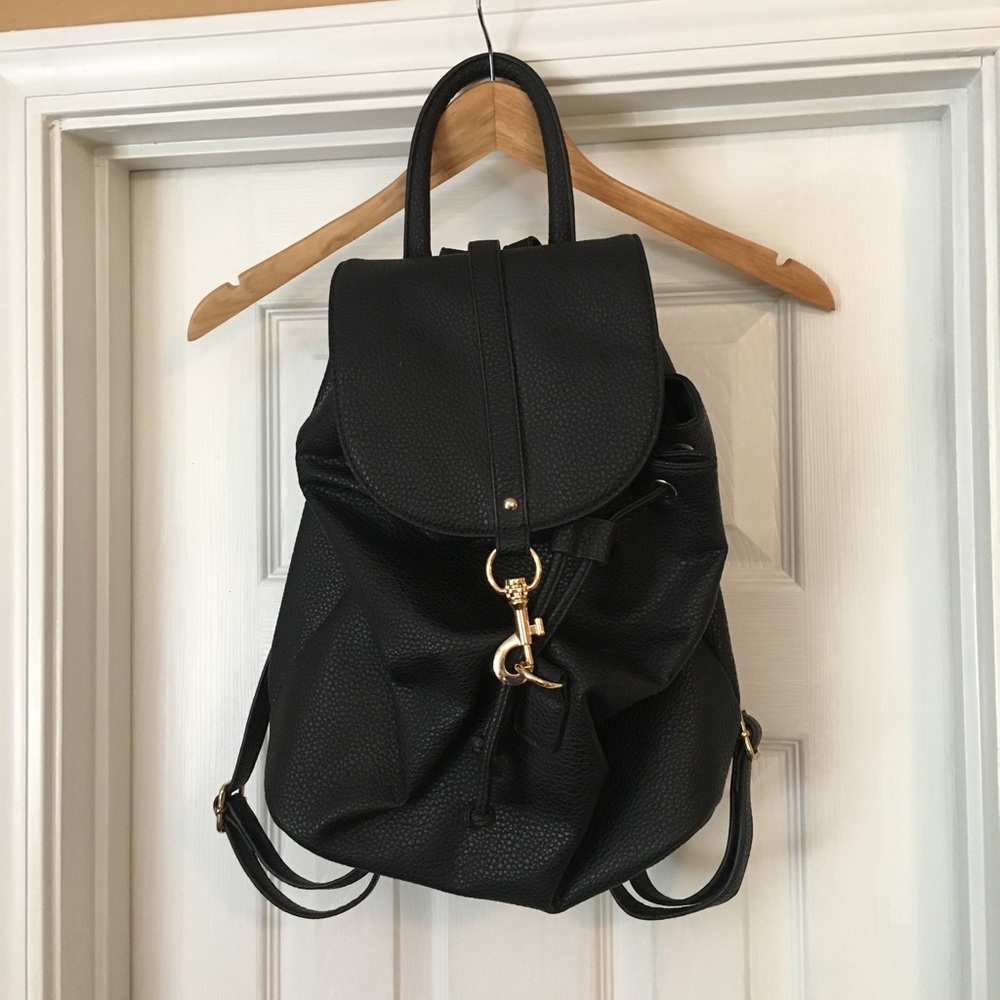 Vegan Leather Fashion Backpack / Rucksack